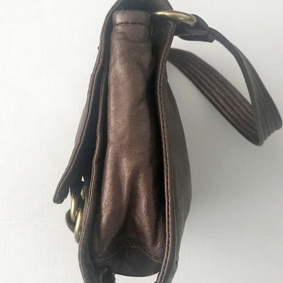Kooba Copper Toned Genuine Leather Shoulder Purse main image 2